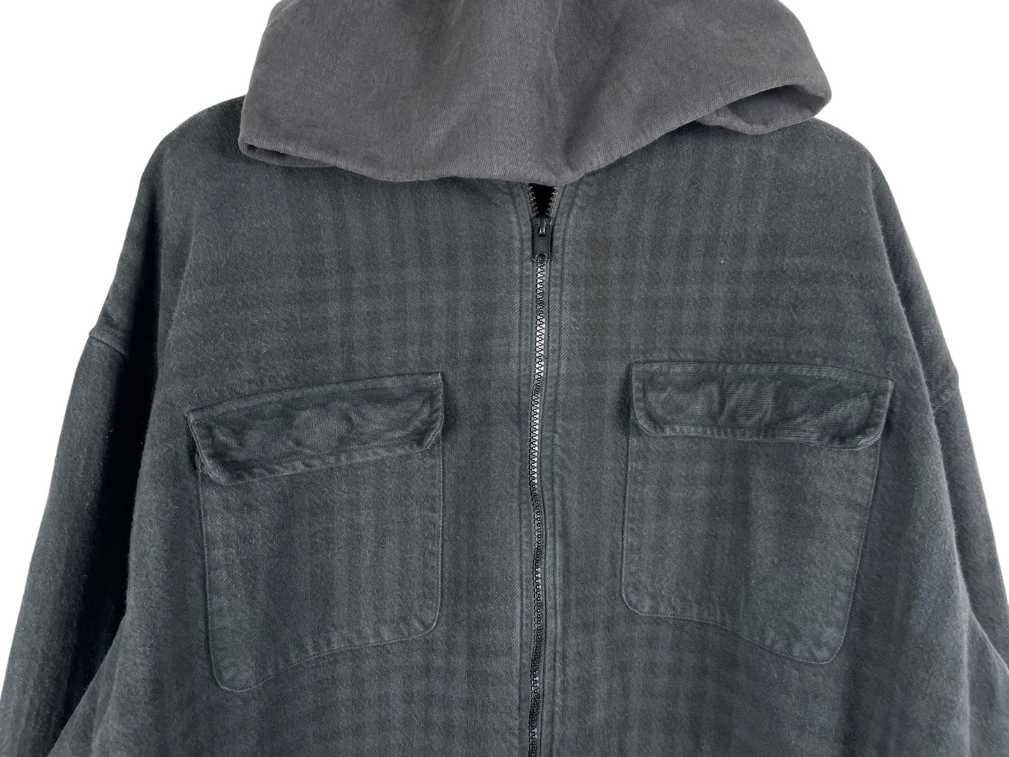 Yeezy Season 5 Hooded Flannel Jacket