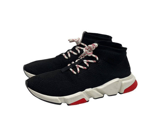 Balenciaga Speed Lace-Up Knit Fabric Sneakers