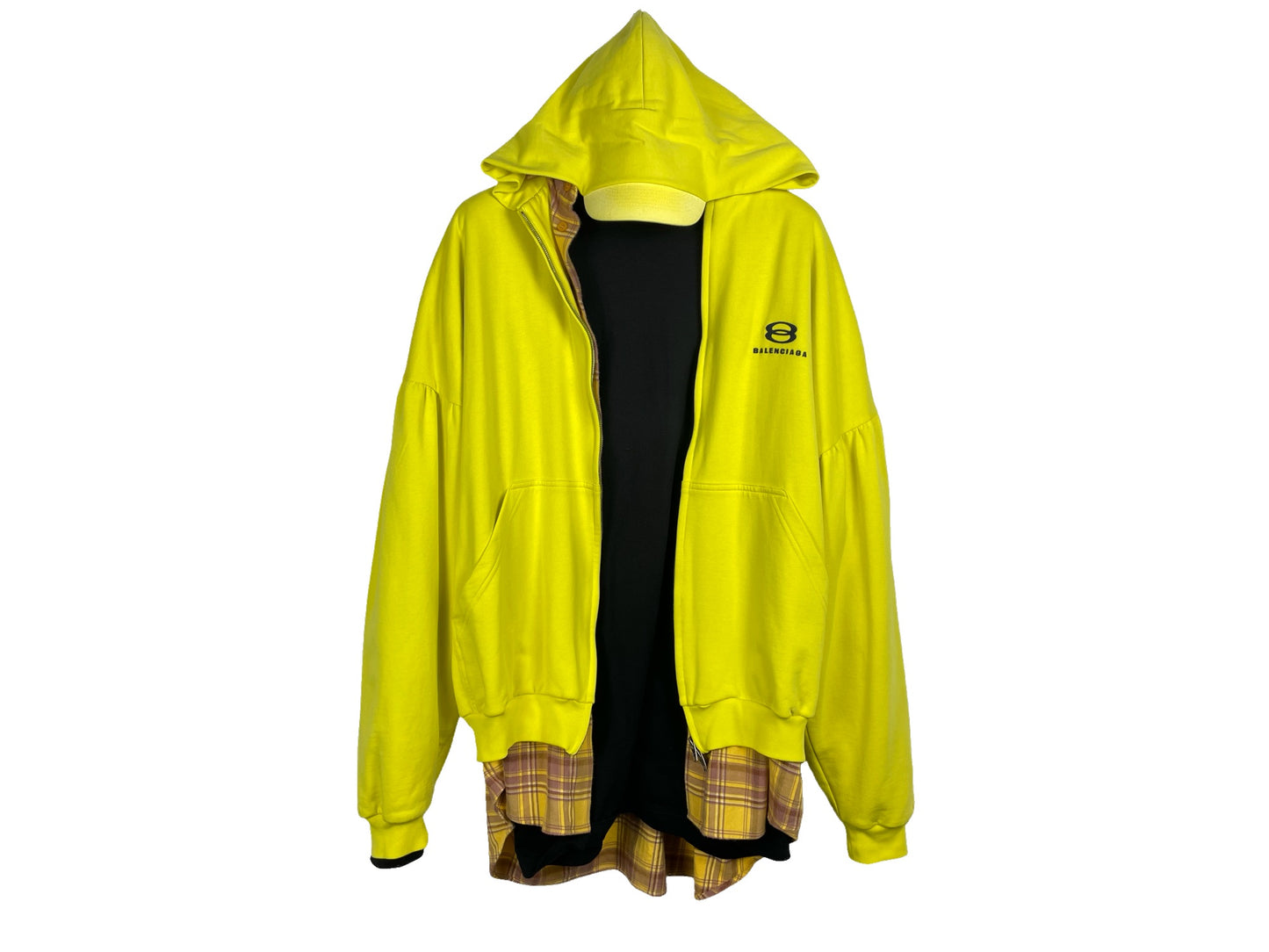 Balenciaga Unity Sports Icon Layered Oversized Hoodie SS24