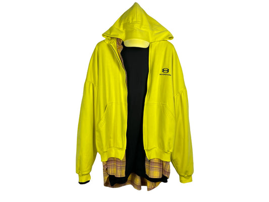 Balenciaga Unity Sports Icon Layered Oversized Hoodie SS24