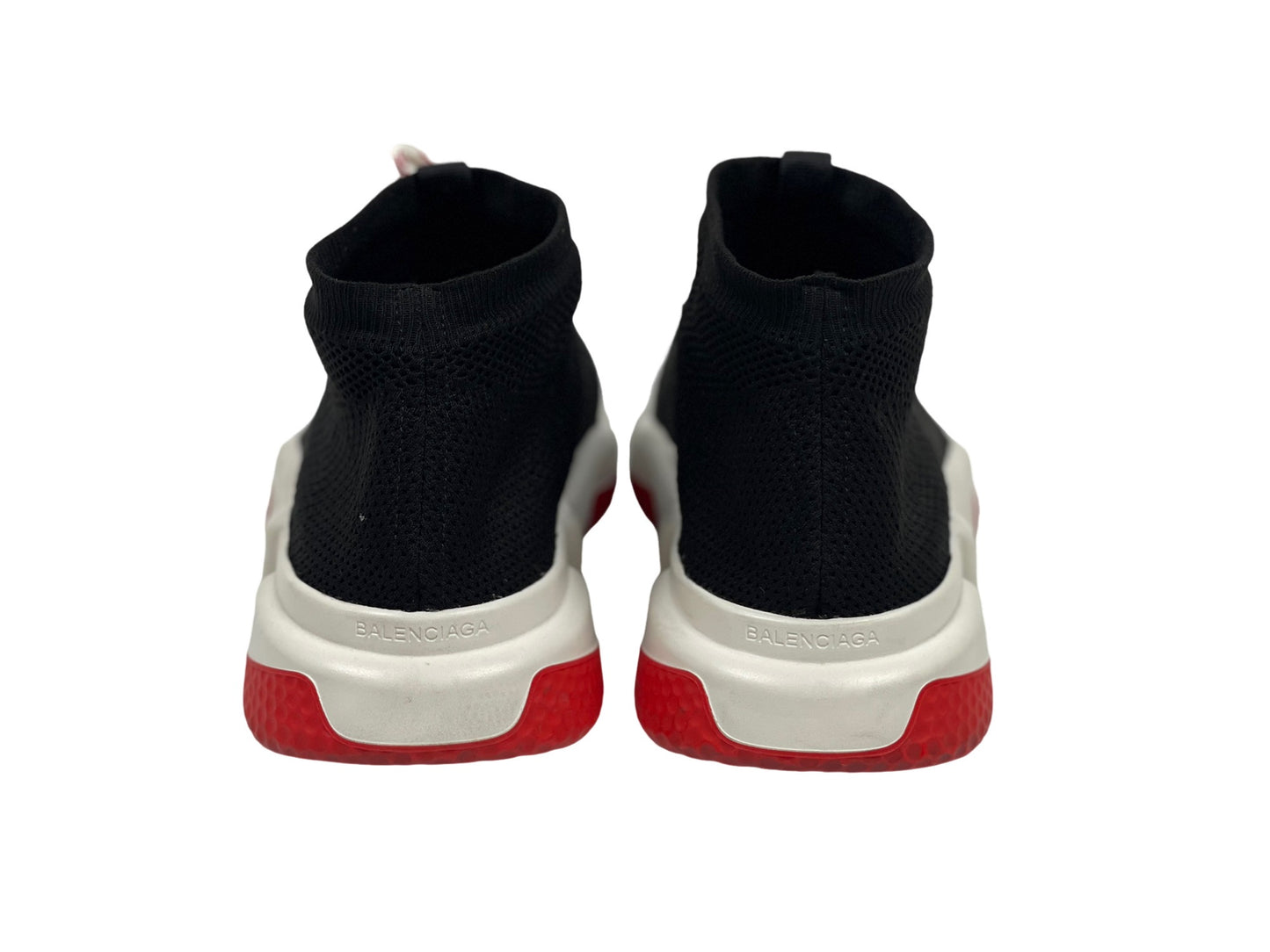 Balenciaga Speed Lace-Up Knit Fabric Sneakers