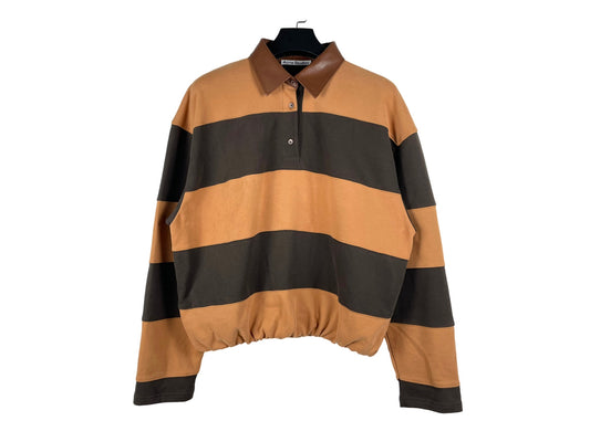 Acne Studios Striped Polo Sweater