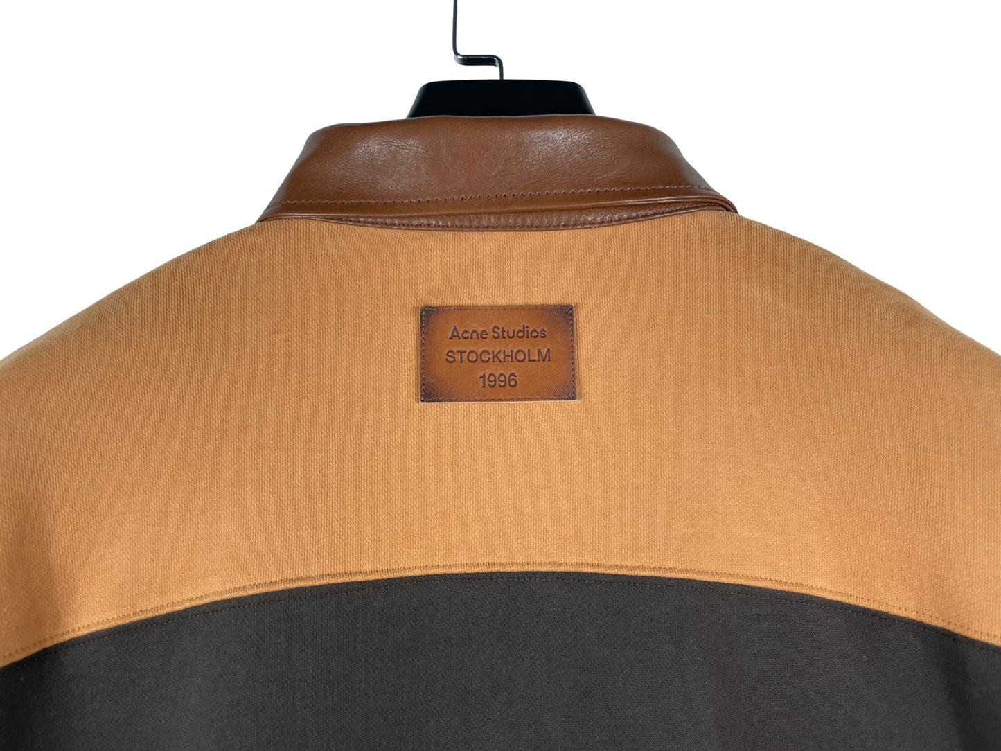 Acne Studios Striped Polo Sweater