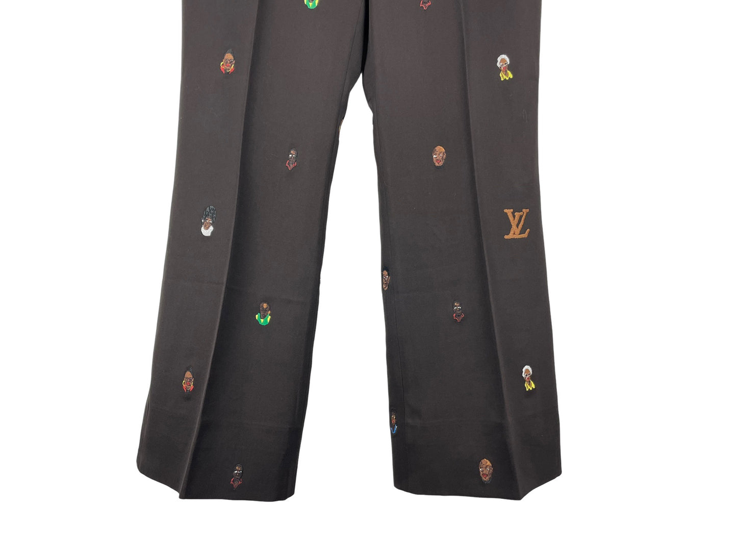 Louis Vuitton Embroidered Flare Trousers SS24