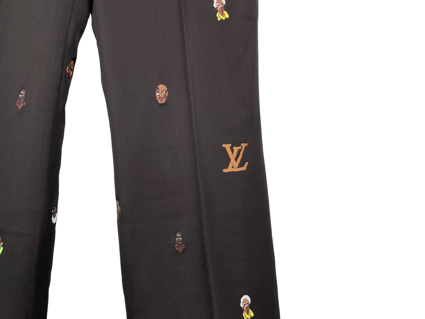 Louis Vuitton Embroidered Flare Trousers SS24