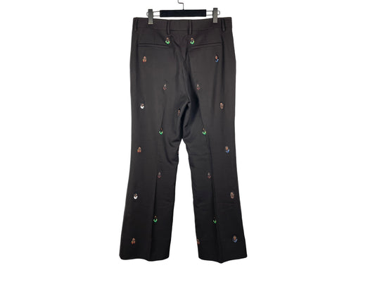 Louis Vuitton Embroidered Flare Trousers SS24
