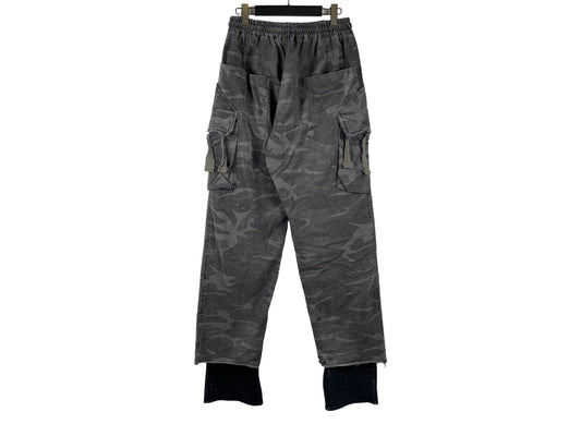 Song For The Mute 23.2 Camo Layered Cargo Pants