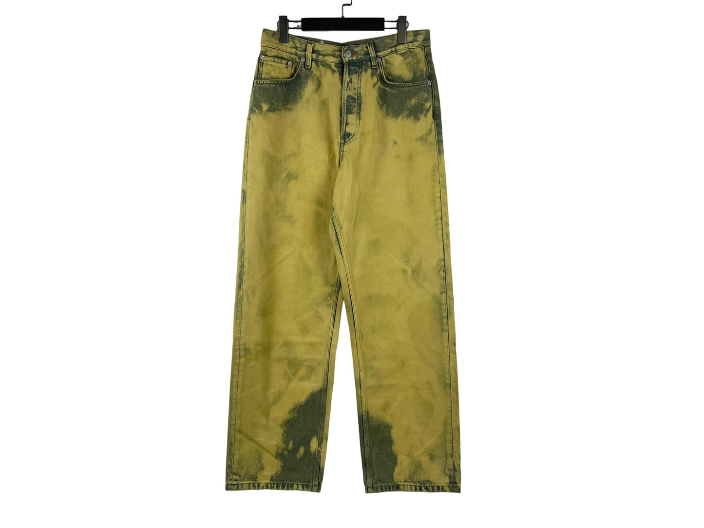 Dries Van Noten Straight Leg Denim Pants