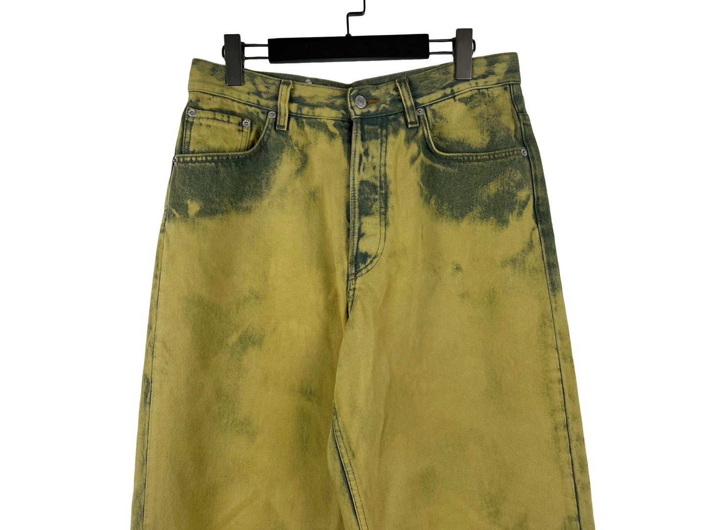 Dries Van Noten Straight Leg Denim Pants