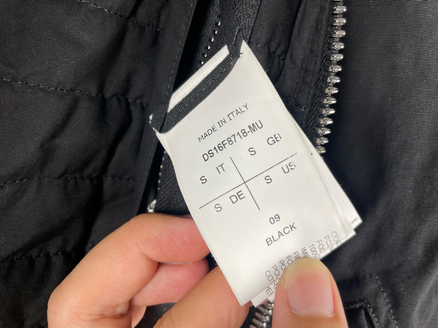 Rick Owens DRKSHDW Padded Long Bomber Jacket FW16