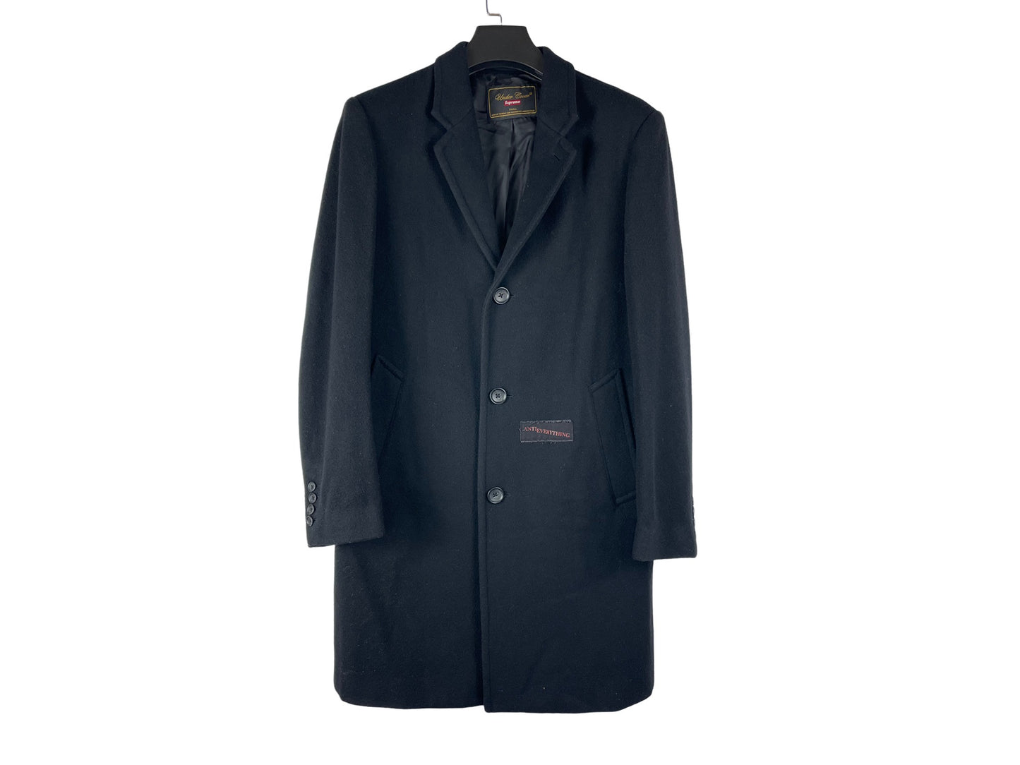 Undercover x Supreme Wool Overcoat FW16