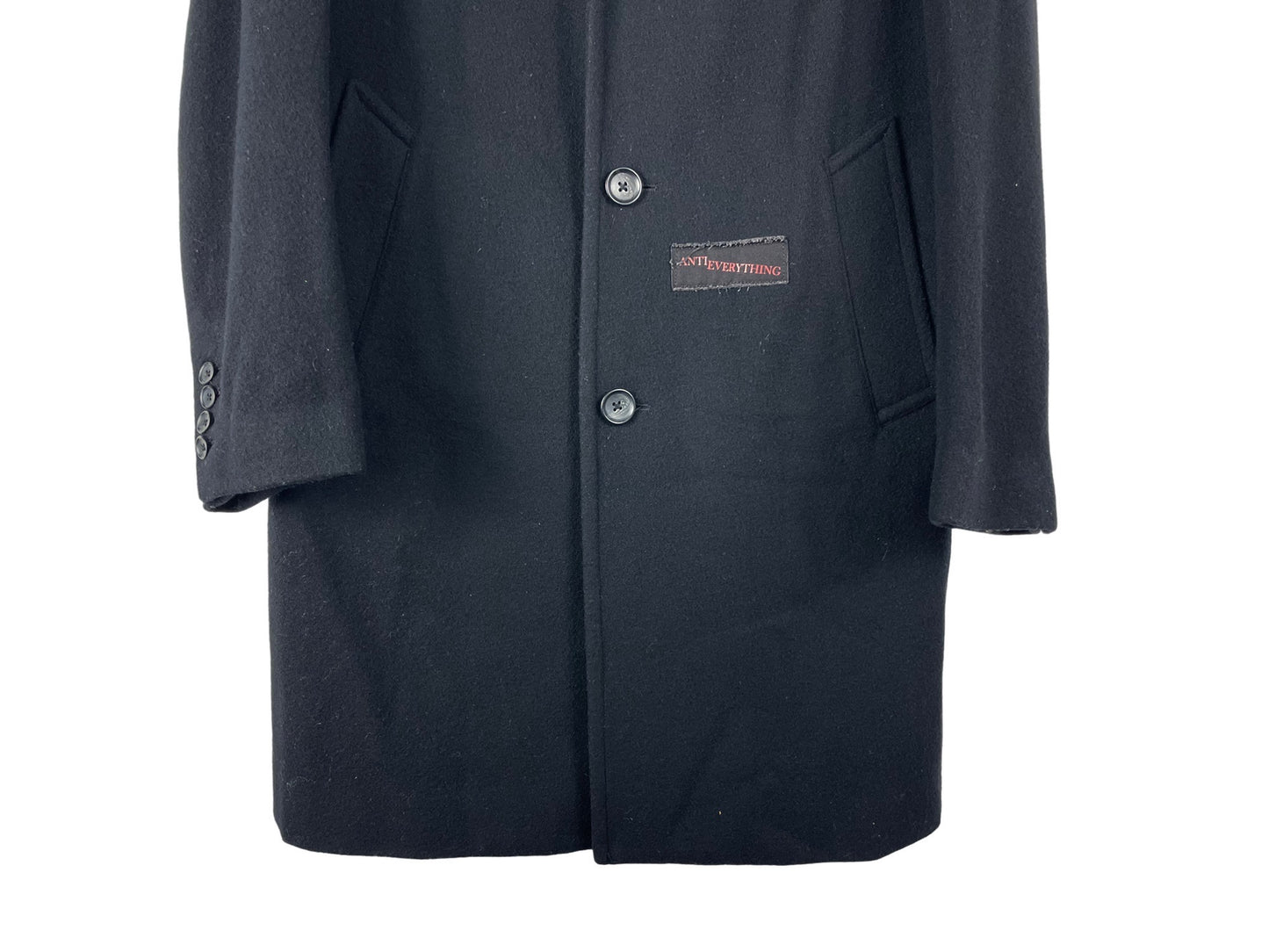 Undercover x Supreme Wool Overcoat FW16