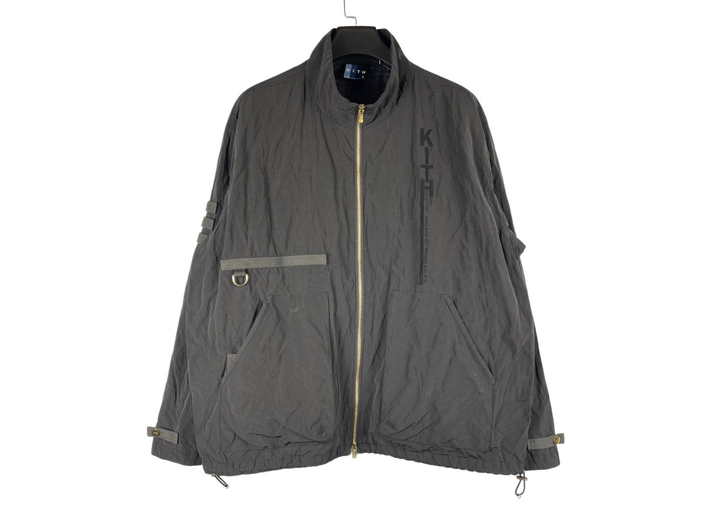 Kith Solid Militia Crinkle Nylon Jacket SS19