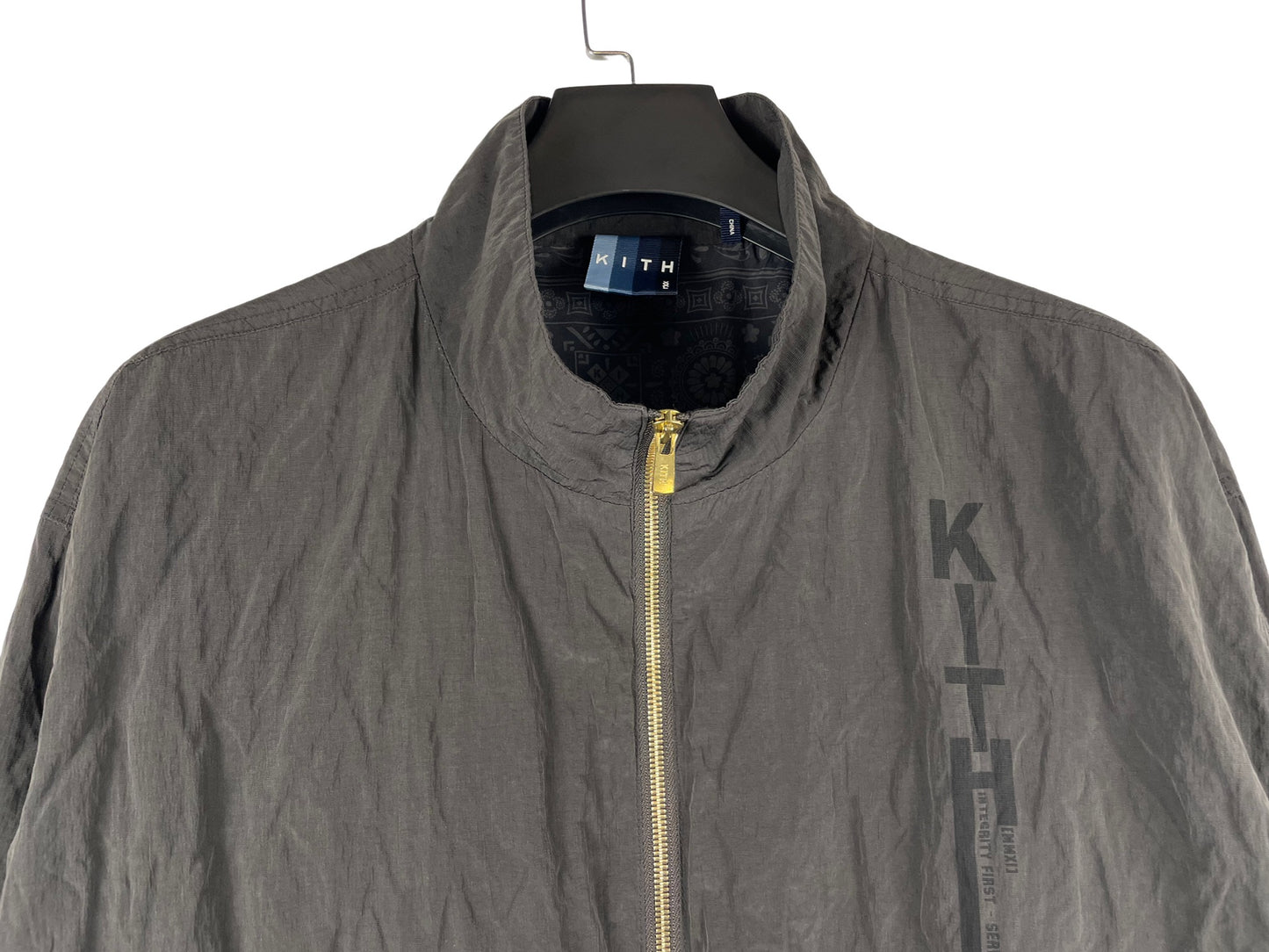Kith Solid Militia Crinkle Nylon Jacket SS19