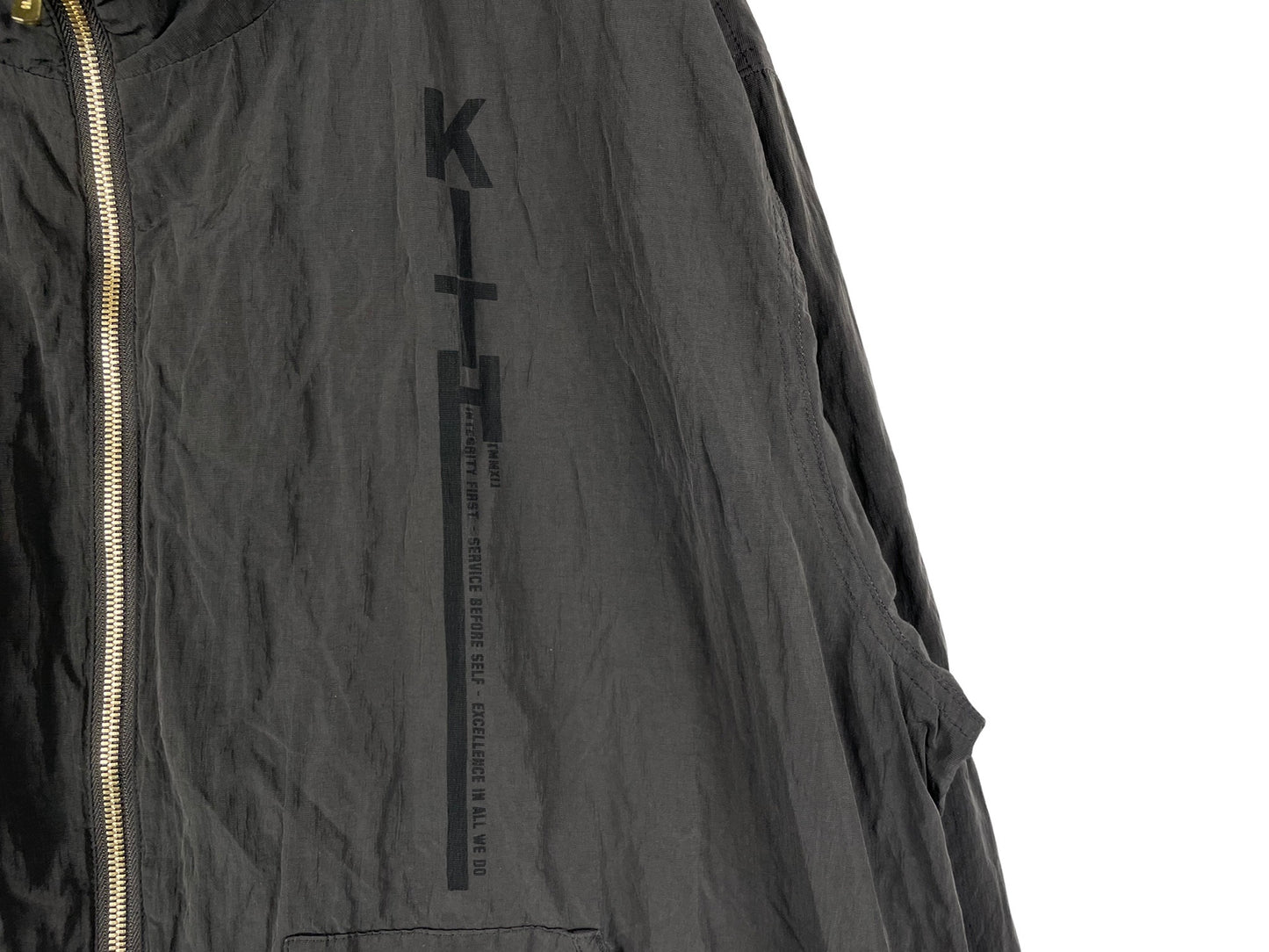 Kith Solid Militia Crinkle Nylon Jacket SS19