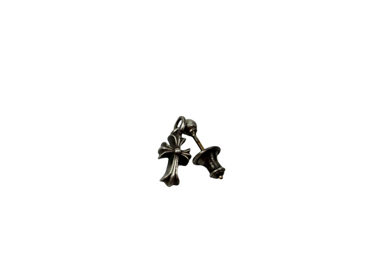 Chrome Hearts Tiny E Earring Silver