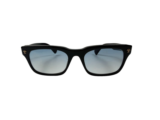 Chrome Hearts Gittin Any? A 18K Gold Blue Sunglasses