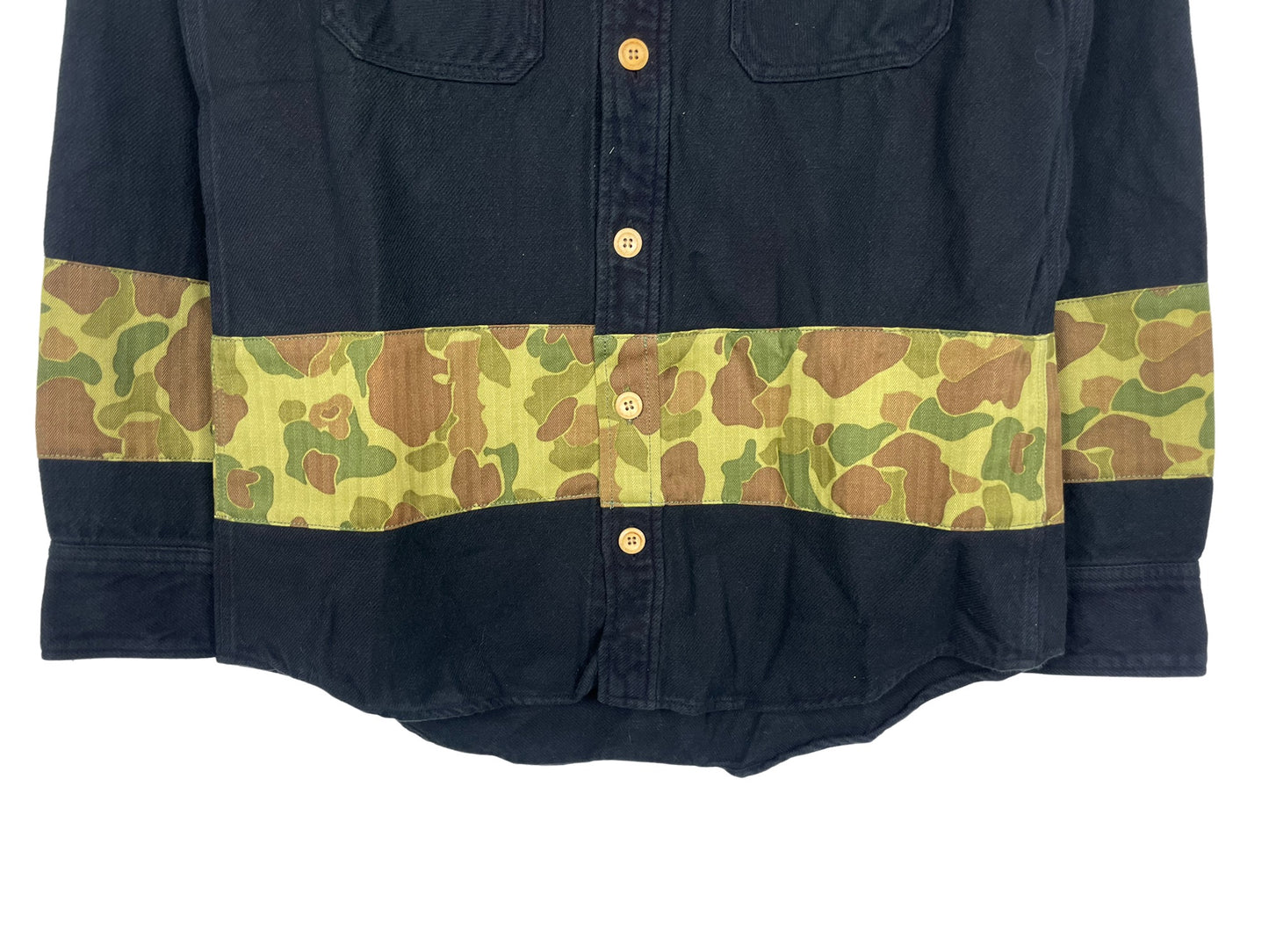 Visvim F.I.L Camo Patchwork Shirt