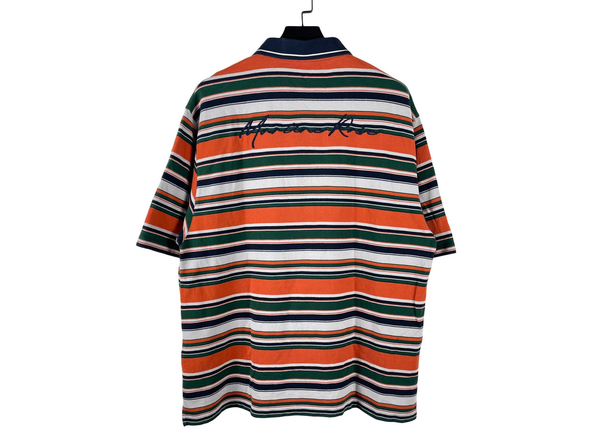 Martine Rose Striped Polo Shirt
