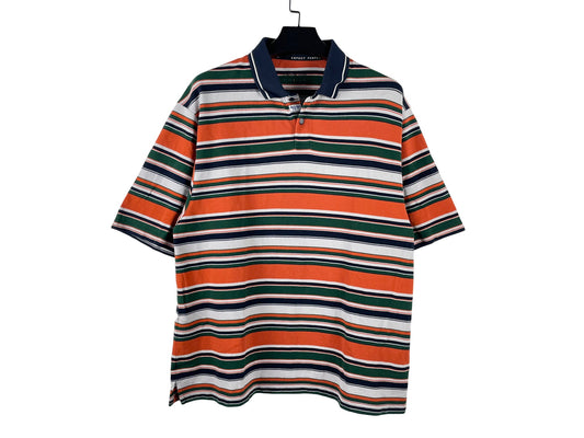 Martine Rose Striped Polo Shirt