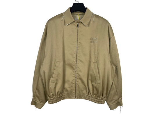 MiuMiu Harrington Zip-up Jacket