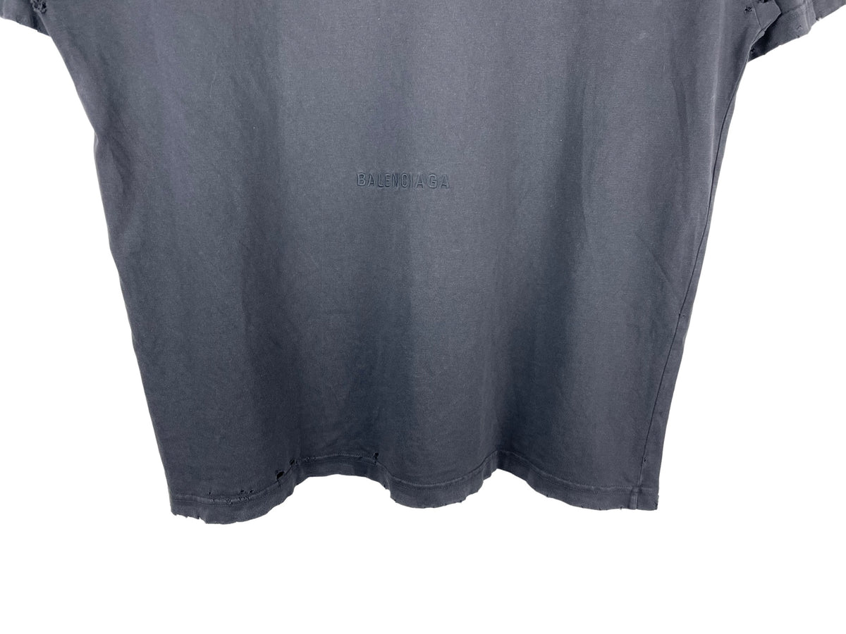Balenciaga 24SS Destroyed Statue of Liberty Print T-Shirt