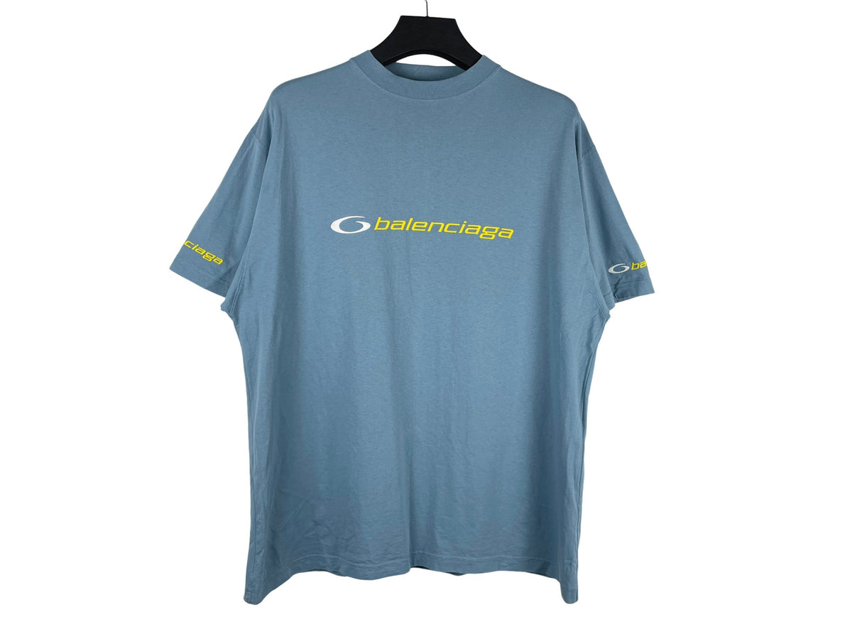 Balenciaga 25SS Loop Embroidered Logo T-Shirt