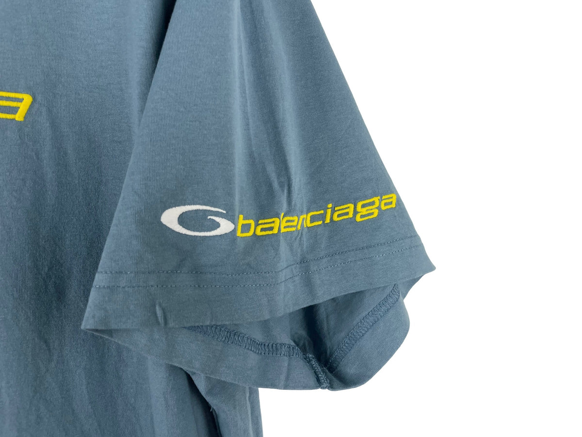 Balenciaga 25SS Loop Embroidered Logo T-Shirt