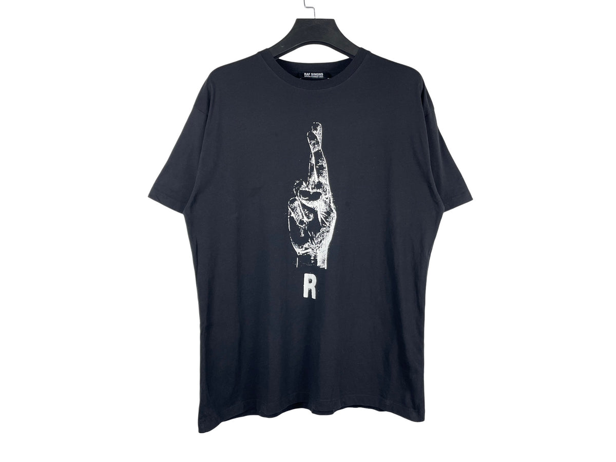 Raf Simons SS23 Hand Gesture Print T-Shirt