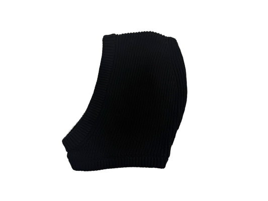 Rick Owens Black Knit Balaclava Hood FW22