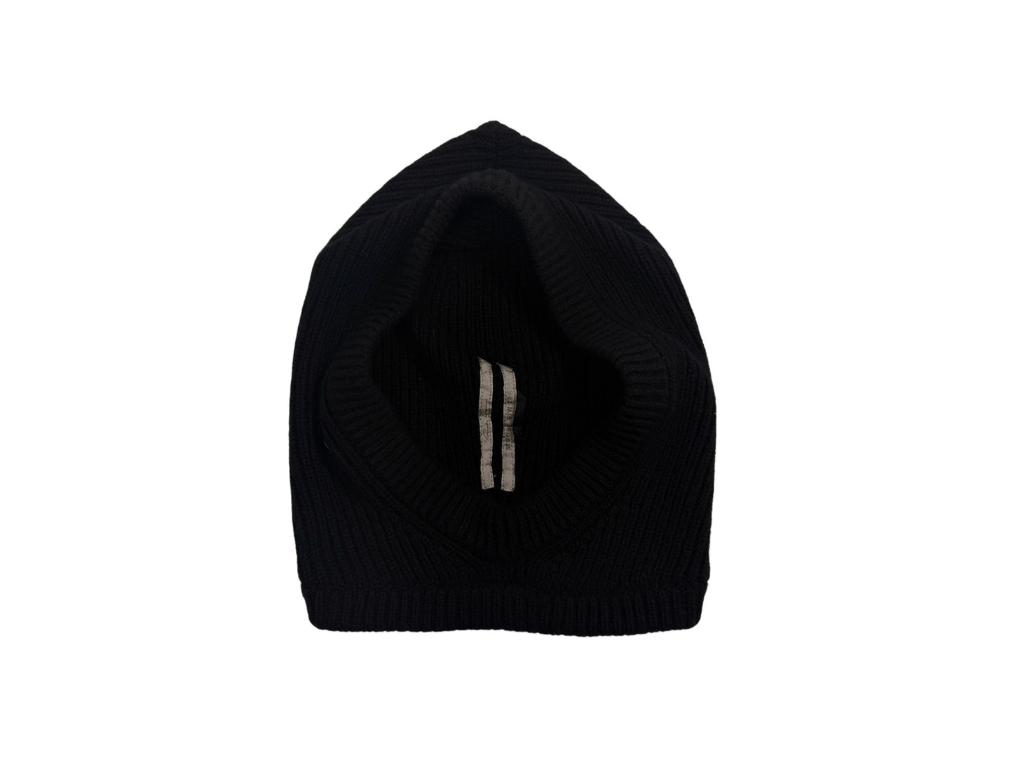 Rick Owens Black Knit Balaclava Hood FW22