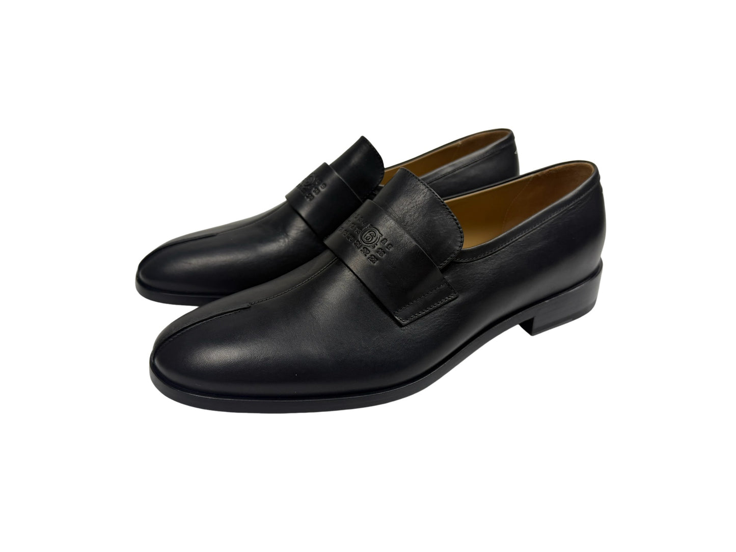 MM6 Maison Margiela Tabi Leather Loafers