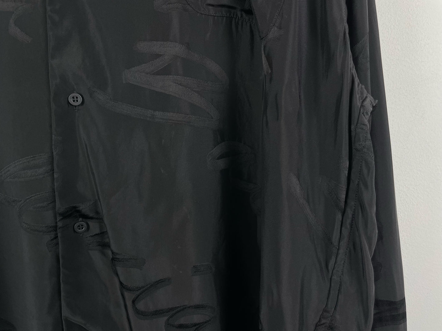 Balenciaga Logo Viscose Shirts SS21