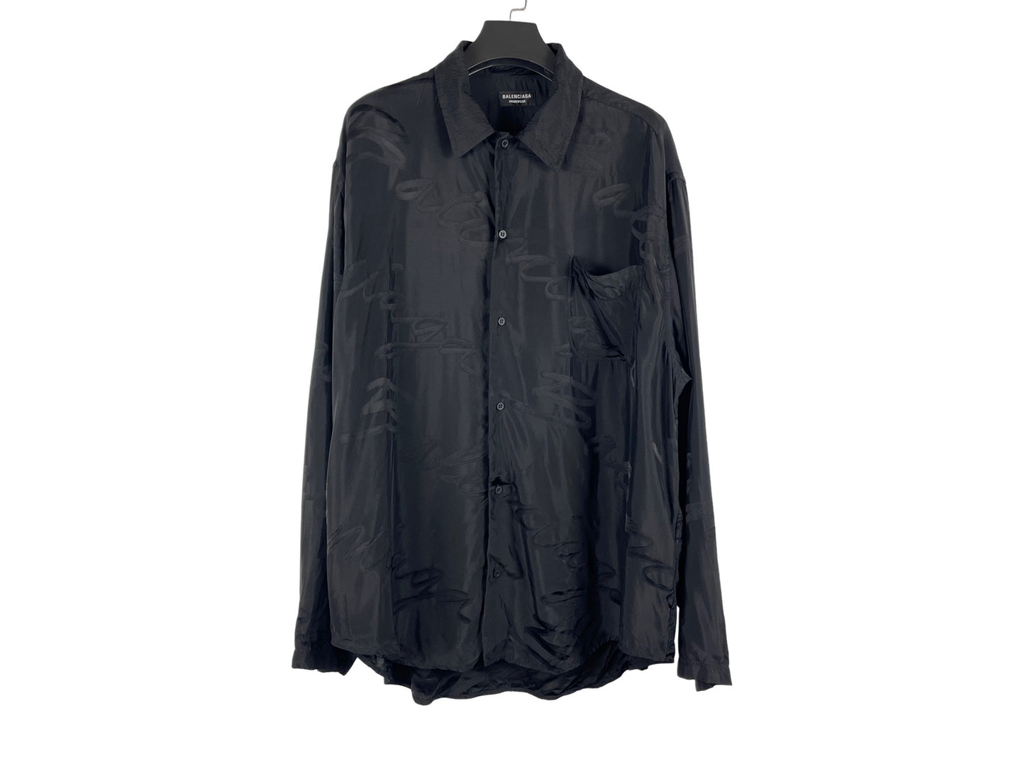 Balenciaga Logo Viscose Shirts SS21