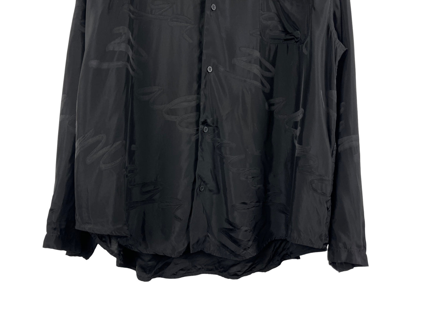 Balenciaga Logo Viscose Shirts SS21