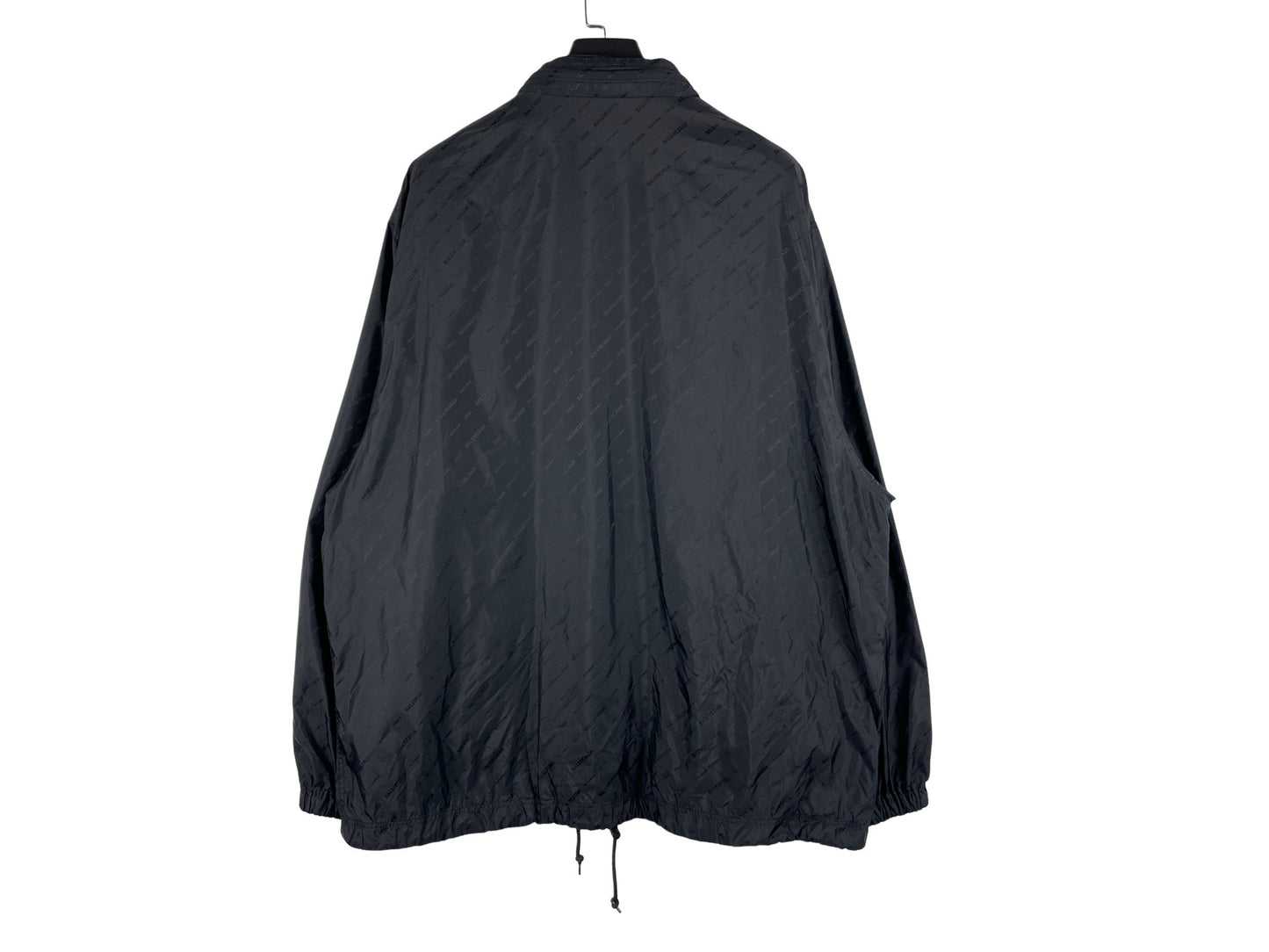 Balenciaga All-over Logo Rain Jacket SS21