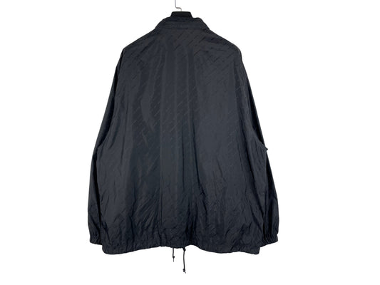 Balenciaga All-over Logo Rain Jacket SS21