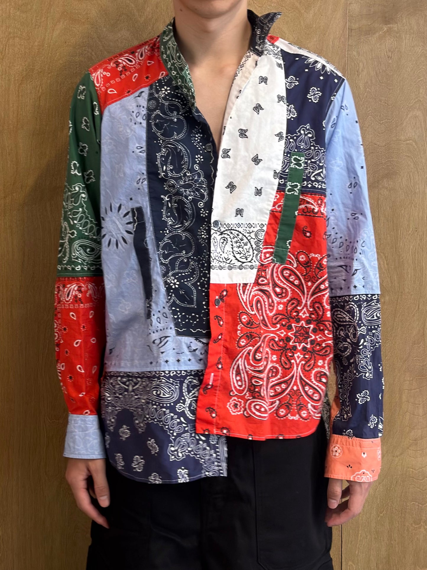 Loewe Bandana Patchwork Shirt