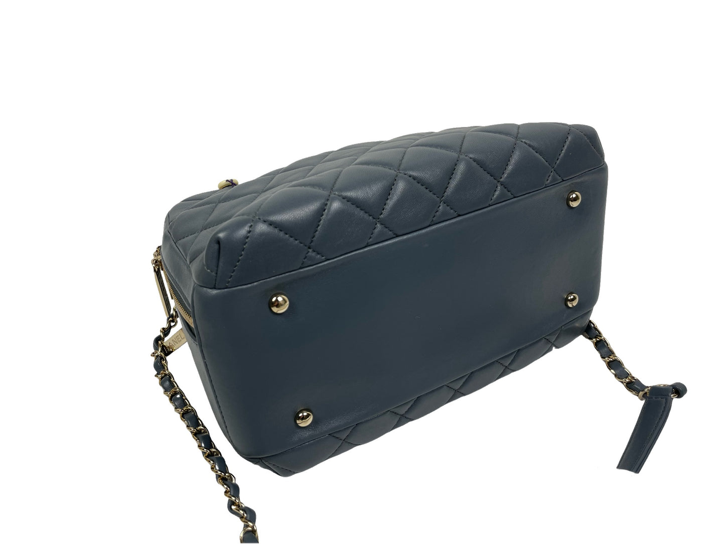 Chanel Trendy CC Leather Bag Grey