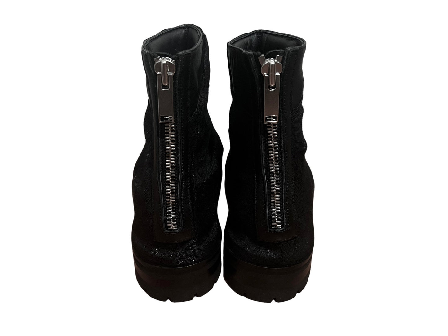 424 On Fairfax Marathon Boot Metal Wool Ankle Boots