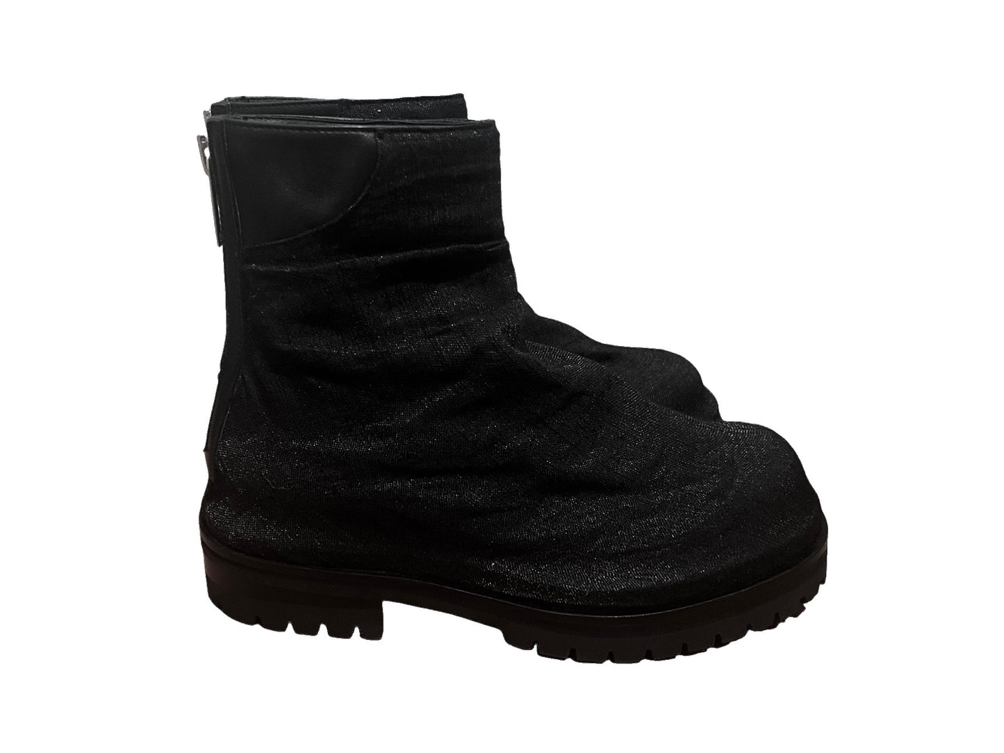 424 On Fairfax Marathon Boot Metal Wool Ankle Boots