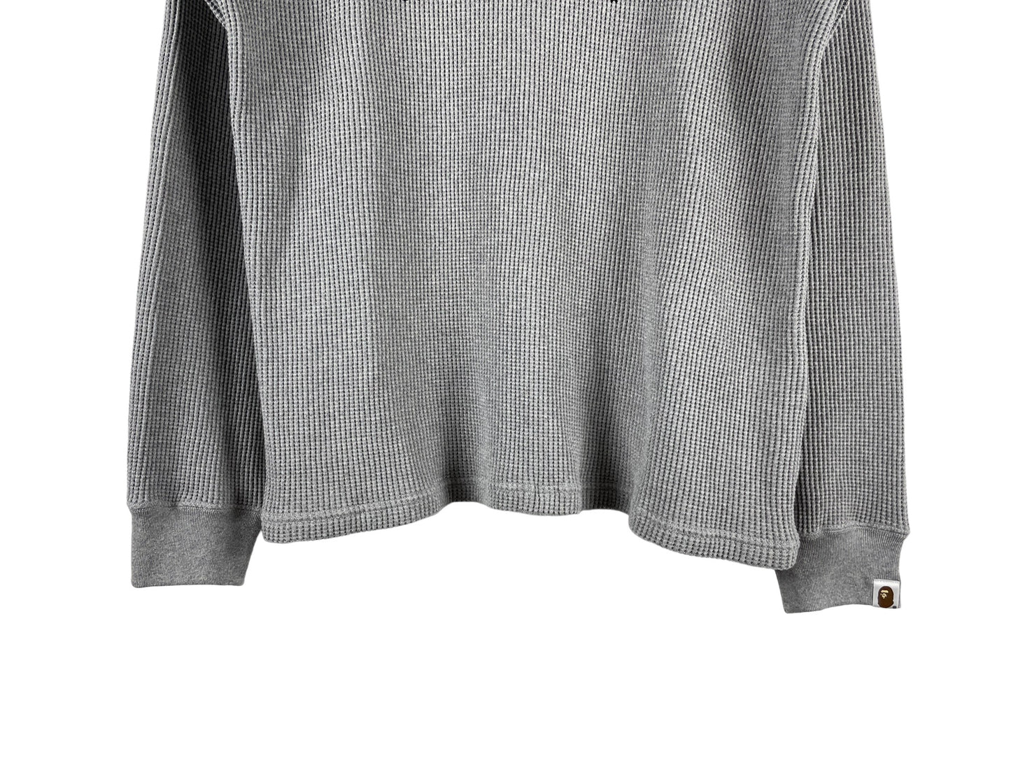 Comme Des Garcons x Bape Waffle Crewneck AW25