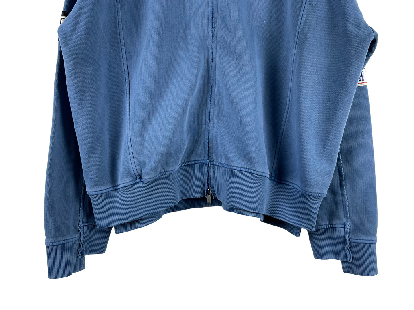 Martine Rose zip-up Panelled Sweatshirt AW25