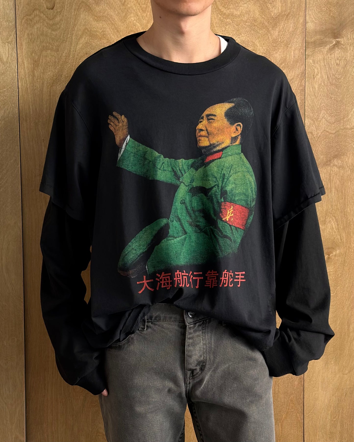 Enfants Riches Deprimes Mao Assemblage Layered Long Sleeve T-Shirt SS23