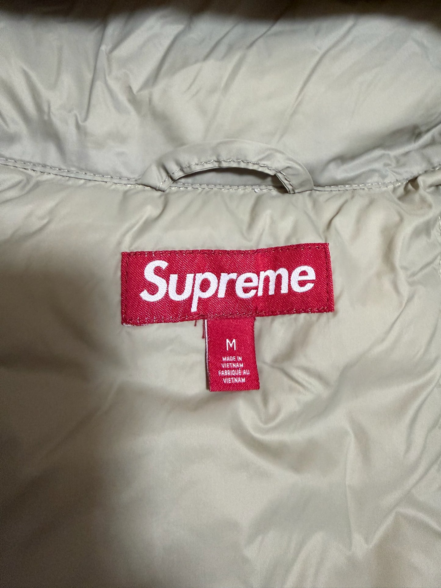 Supreme Micro Down Half Zip Hooded Pullover