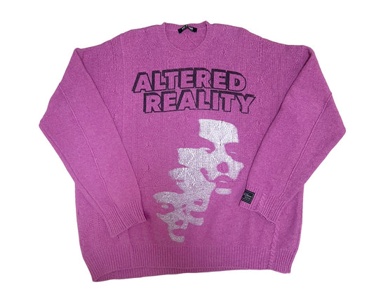 Raf Simons Altered Reality Oversized Merino Wool Sweater