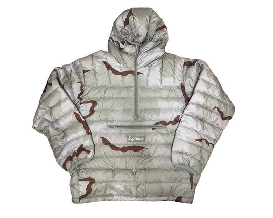 Supreme Micro Down Half Zip Hooded Pullover