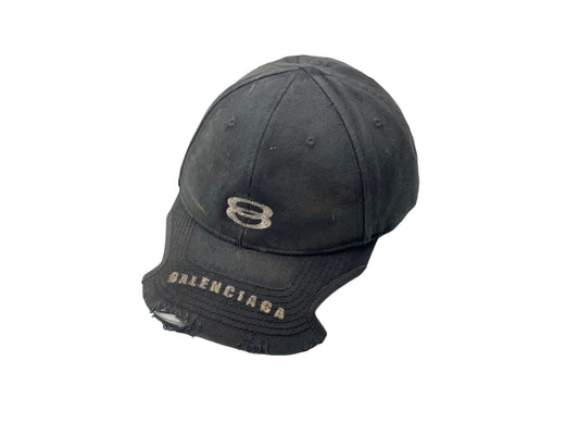 Balenciaga Distressed Baseball Cap