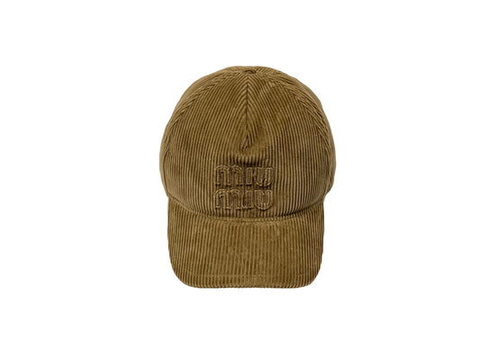 Miu Miu Corduroy Baseball Cap