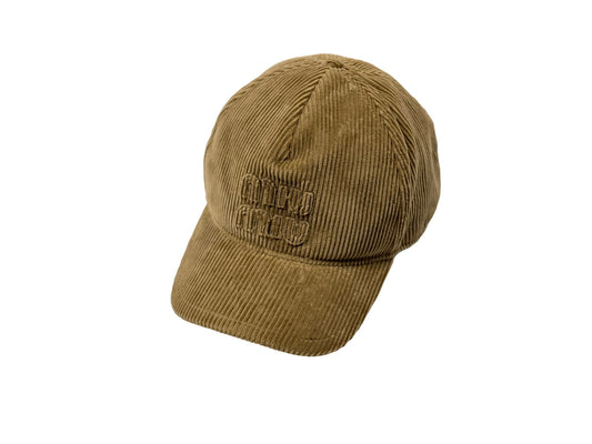 Miu Miu Corduroy Baseball Cap